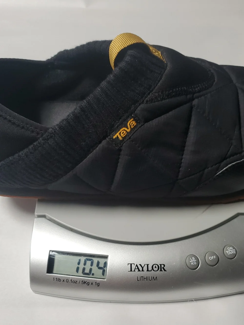 Teva Mens Ember MOC Black Quilted Slip-On Shoes Size 12 Ripstop Gorpcore Hike